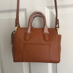 NWT J Crew Harper Mini Satchel in Italian Leather